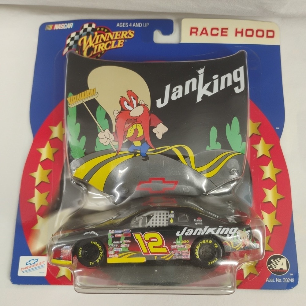 WINNERS CIRCLE RACE HOOD JaniKing 1/43 SCALE #12 Kerry Earnhardt Yosemite‎ Sam